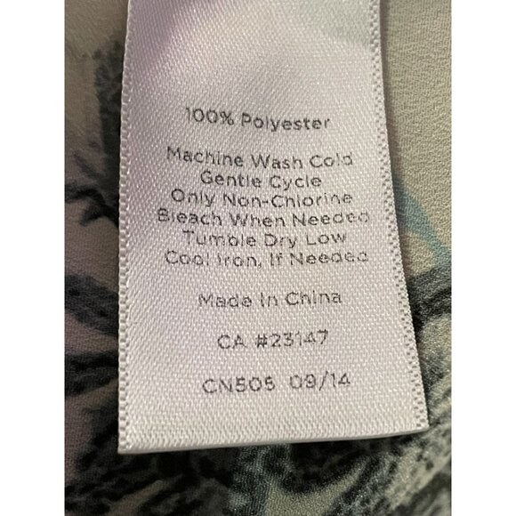 Talbots Nantucket Blouse Womens SP Petites Used Floral - Picture 8 of 16